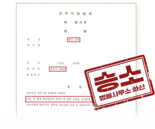 강간·상해 사건 판결문